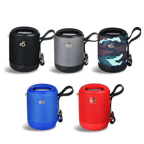 HKM-250067 Portable Waterproof Bluetooth Subwoofer Speaker with TF Card Support and Hands-Free Function