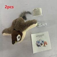 HKM-2500797 Jumping Plush Toy with Sound - Electric Fish, Bird, and Crab Options
