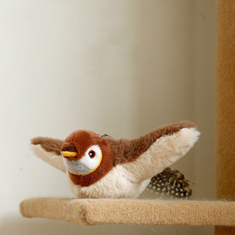 HKM-2500797 Jumping Plush Toy with Sound - Electric Fish, Bird, and Crab Options
