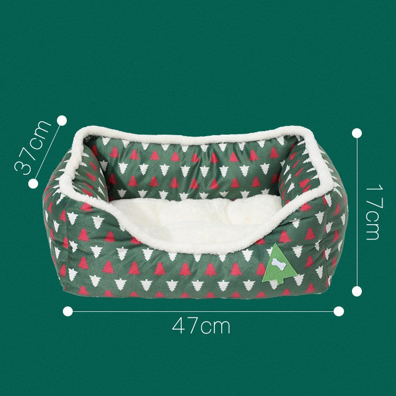 HKM-2501181 Cozy Spring & Summer Cat and Dog Nest with Quality Sponge and Cotton Padding