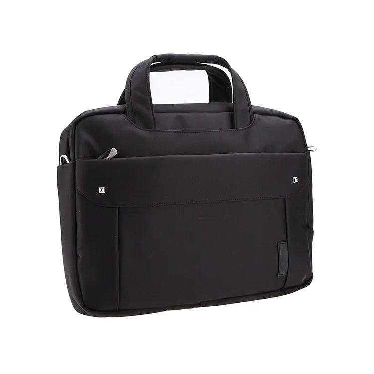 HKM-250131 14 Inch Men's Saffiano Leather Laptop Briefcase for Work and Office