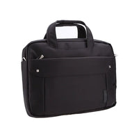 HKM-250131 14 Inch Men's Saffiano Leather Laptop Briefcase for Work and Office