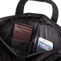 HKM-250131 14 Inch Men's Saffiano Leather Laptop Briefcase for Work and Office