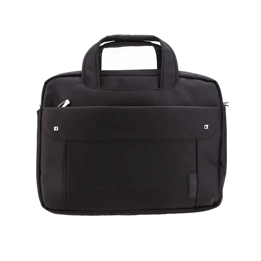 HKM-250131 14 Inch Men's Saffiano Leather Laptop Briefcase for Work and Office