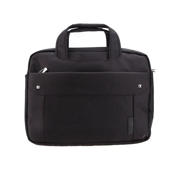 HKM-250131 14 Inch Men's Saffiano Leather Laptop Briefcase for Work and Office