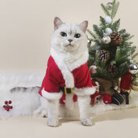 HKM-250323 Cozy Red Winter Pet Clothing for Cats and Dogs, XS to XXL