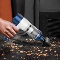 HKM-250323 High-Power Portable 4-in-1 Vacuum Cleaner with Ultra Suction and Fast Charging for Home and Car