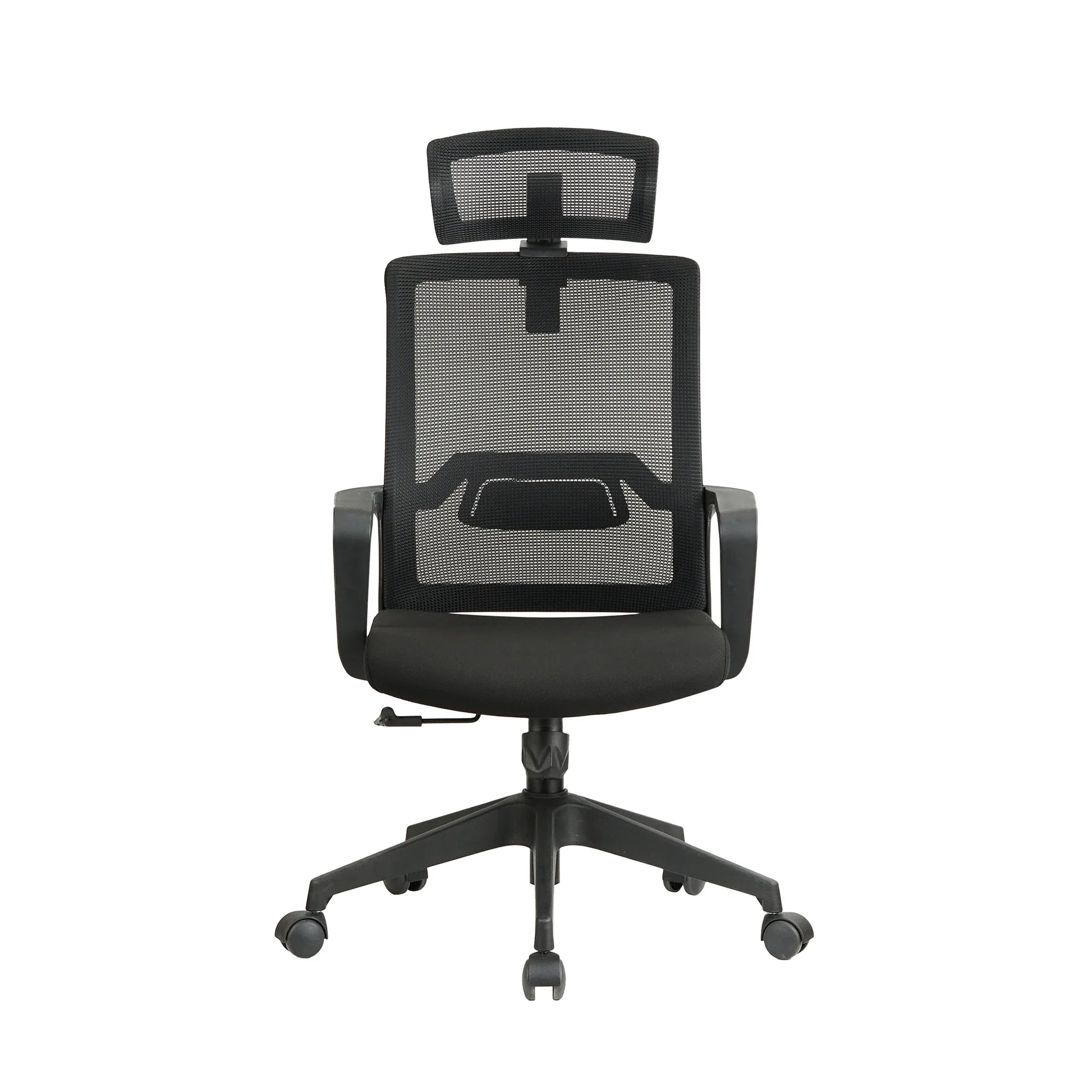 HKM-250451 Ergonomic Mesh Office Chair with Adjustable Swivel and Recline Features, Headrest Included