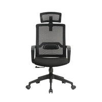 HKM-250451 Ergonomic Mesh Office Chair with Adjustable Swivel and Recline Features, Headrest Included