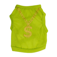 HKM-2505277 Spring and Summer Pet Vest for Dogs - Lightweight Polyester, Available in Blue, Black, Green, Sizes XS-XXL