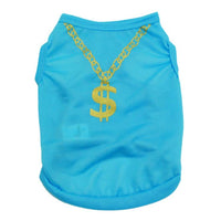 HKM-2505277 Spring and Summer Pet Vest for Dogs - Lightweight Polyester, Available in Blue, Black, Green, Sizes XS-XXL