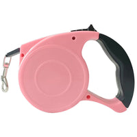 HKM-2506685 Automatic Retractable Pet Leash - Multifunctional Design in Blue, Pink, and Green, Made of Durable ABS, 15X10cm Size