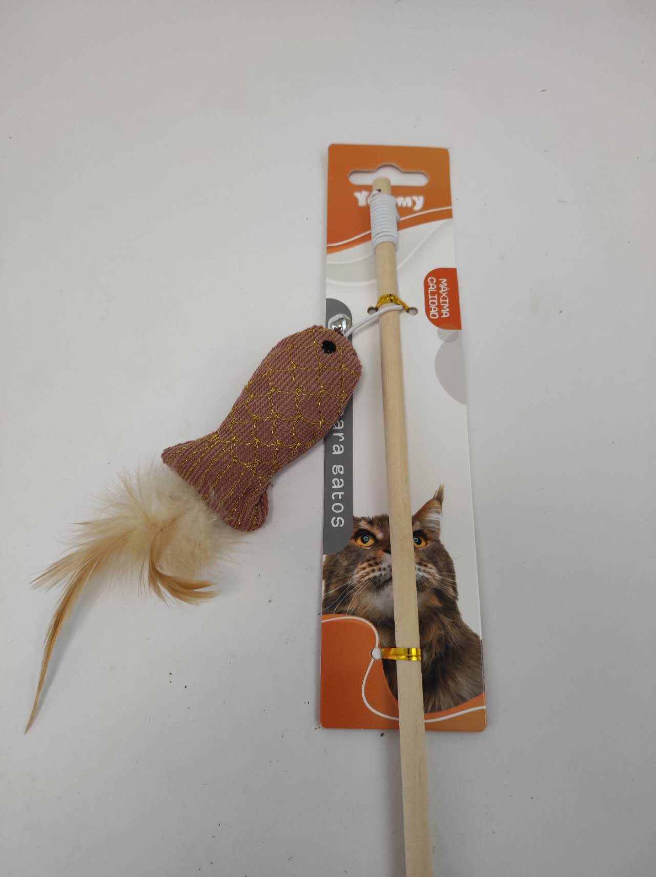HKM-2507709 Hilarious Cat Toy Stick for Interactive Play and Fun