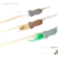 HKM-2507709 Hilarious Cat Toy Stick for Interactive Play and Fun