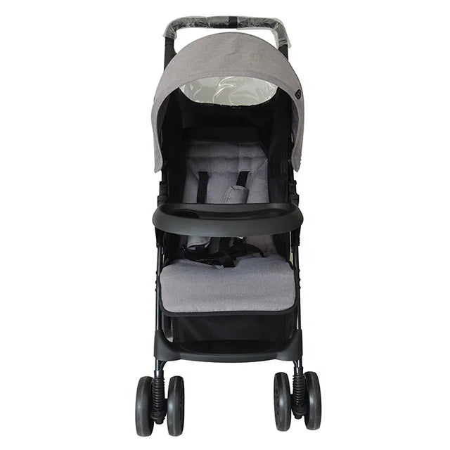 HKM-250771 Lightweight Steel Baby Stroller with Adjustable Canopy and Comfortable Seating