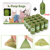 HKM-2509117 Degradable Pet Waste Bag Storage Box with 20 Bags and Dispenser
