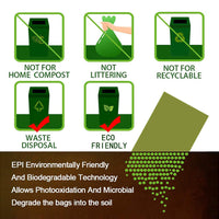 HKM-2509117 Degradable Pet Waste Bag Storage Box with 20 Bags and Dispenser