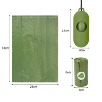 HKM-2509117 Degradable Pet Waste Bag Storage Box with 20 Bags and Dispenser