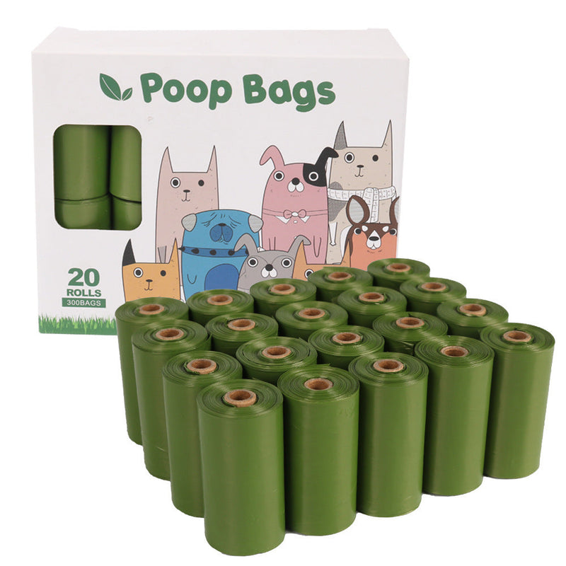 HKM-2509117 Degradable Pet Waste Bag Storage Box with 20 Bags and Dispenser
