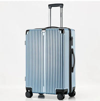 HKM-250963 Emerald Green 3-Piece Leather Luggage Set - 20 Inch Carry-On Suitcase with Extra Large Wheels
