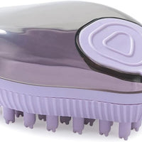 HKM-2510141 Silicone Dog Bath Brush with Soap Dispenser for Grooming and Massaging Pets