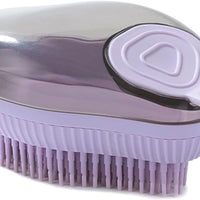 HKM-2510141 Silicone Dog Bath Brush with Soap Dispenser for Grooming and Massaging Pets