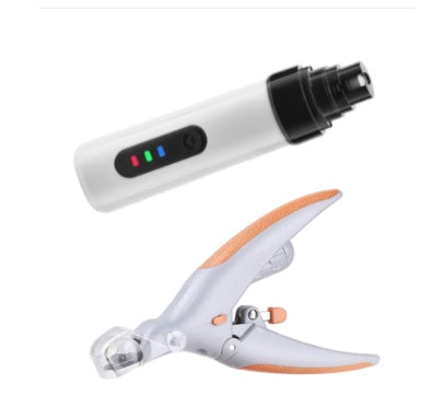 HKM-2510653 Multifunctional Pet Nail Clipper with Magnifying Glass and LED Light