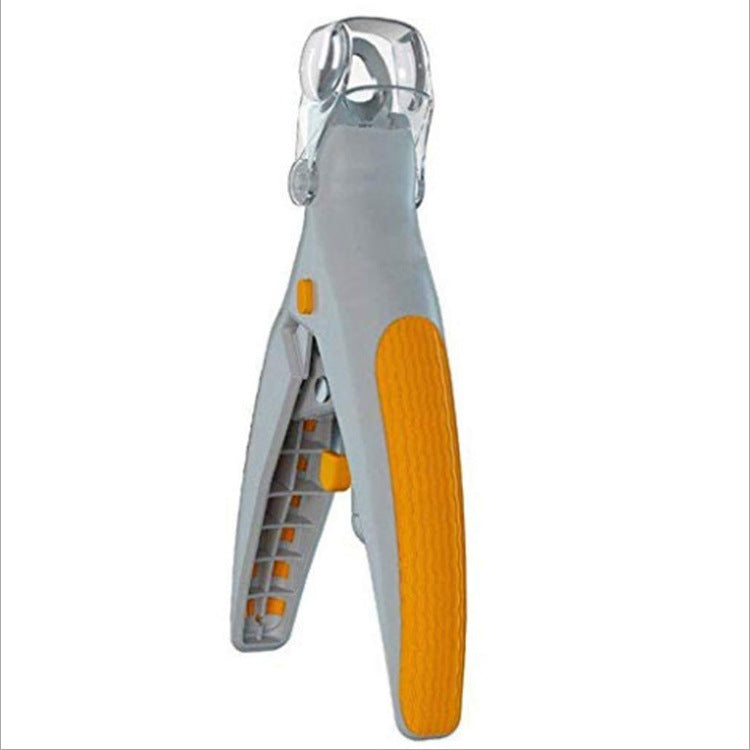 HKM-2510653 Multifunctional Pet Nail Clipper with Magnifying Glass and LED Light
