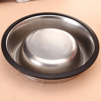 HKM-2512829 Stainless Steel Pet Bowl - Small and Extra Large Options Available