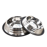 HKM-2512829 Stainless Steel Pet Bowl - Small and Extra Large Options Available
