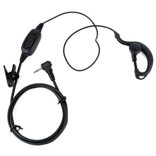 HKM-251475 Single Plug Headset - 2.5mm Audio Plug Compatible with HYT TC310/TC320, Motorola FRS/GMRS Models