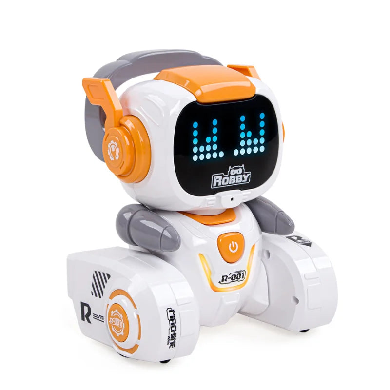 HKM-251539 Educational Programmable RC Robot with LED Lights for Kids Ages 2 and Up