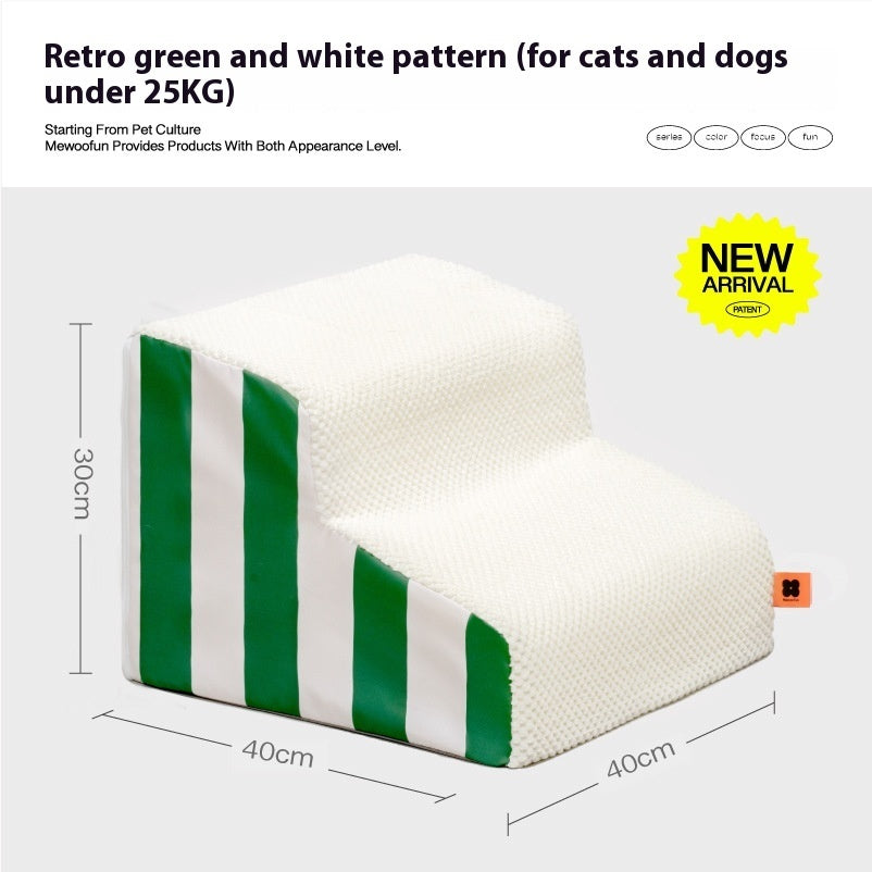 HKM-2515901 Pet Ramp Ladder with High Elastic Support for Dogs - Staircase for Easy Access