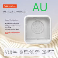 HKM-2516669 Pet Drying Box with Sterilization and Cat-Proof Window - Suitable for Cats, 220V, Below 1000W