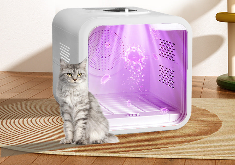 HKM-2516669 Pet Drying Box with Sterilization and Cat-Proof Window - Suitable for Cats, 220V, Below 1000W