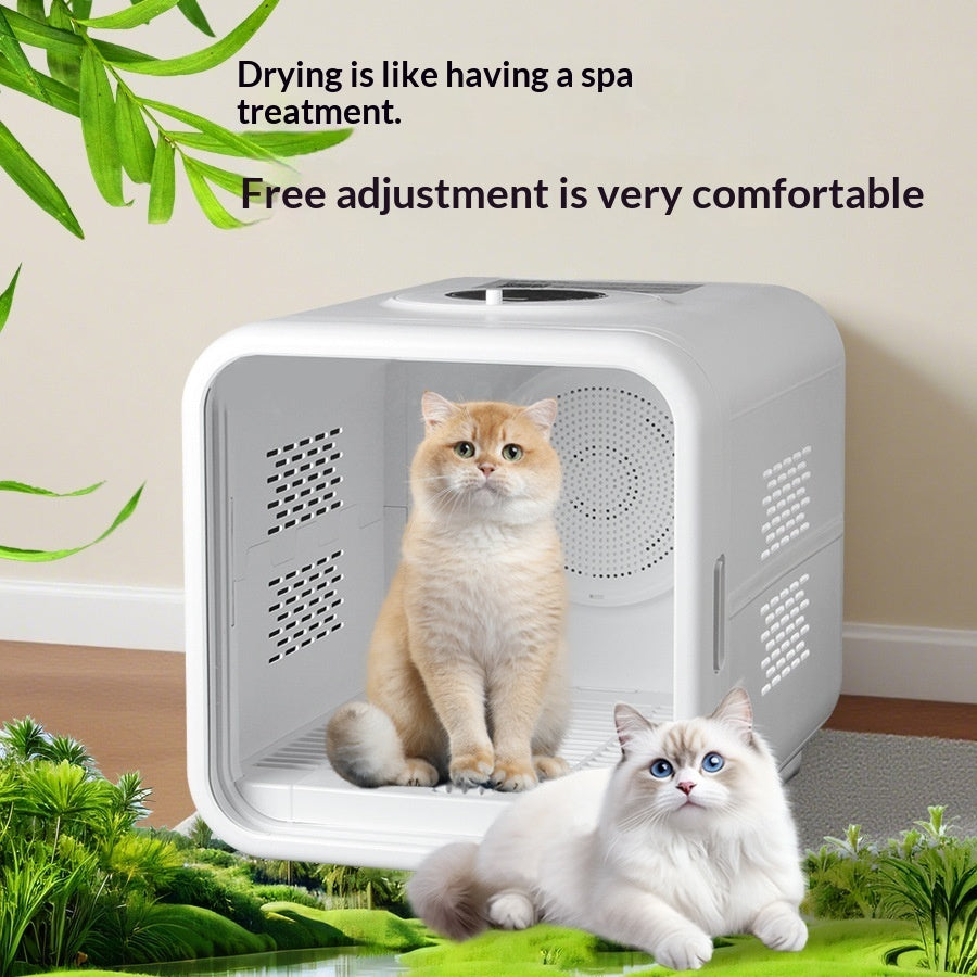 HKM-2516669 Pet Drying Box with Sterilization and Cat-Proof Window - Suitable for Cats, 220V, Below 1000W