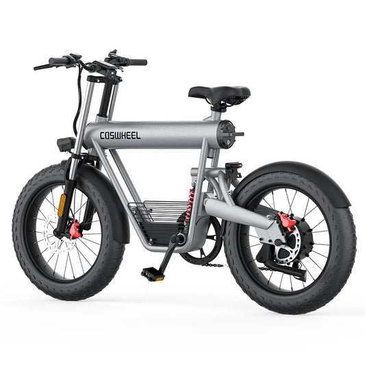 HKM-251667 Electric Bike T20 with 500W/1000W Motor, 20" Aluminum Alloy Frame, 7 Speed, Hydraulic Disc Brakes, 48V 20AH Battery
