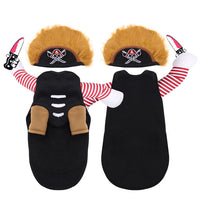 HKM-2516797 Pirate-Themed Pet Costumes for Dogs and Cats - Fashionable Polyester Outfit with Hat