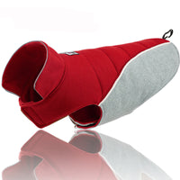 HKM-2517053 Warm Polar Fleece Cotton Coat for Dogs - Casual Thick Reversible Winter Vest