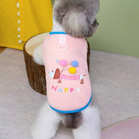 HKM-2518205 Dachshund Balloon Fleece Lined Sweatshirt Vest for Small Dogs - Unisex Casual Wear
