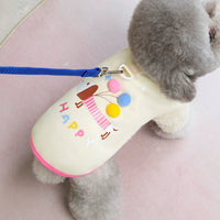 HKM-2518205 Dachshund Balloon Fleece Lined Sweatshirt Vest for Small Dogs - Unisex Casual Wear