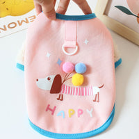 HKM-2518205 Dachshund Balloon Fleece Lined Sweatshirt Vest for Small Dogs - Unisex Casual Wear