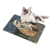 HKM-2518589 Sisal Cat Scratching Pad with Fun Cartoon Designs - Available in Multiple Styles and Sizes