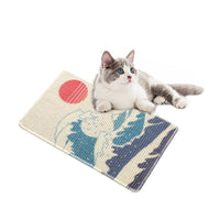 HKM-2518589 Sisal Cat Scratching Pad with Fun Cartoon Designs - Available in Multiple Styles and Sizes