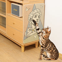 HKM-2518589 Sisal Cat Scratching Pad with Fun Cartoon Designs - Available in Multiple Styles and Sizes