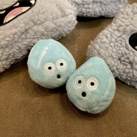 HKM-2519229 Dog Puzzle Plush Toy with Sounding Raindrops - Dark Cloud Design