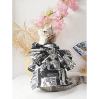 HKM-2522557 Cherry Blossom and Geisha Themed Apparel for Small Dogs and Cats - Various Sizes Available