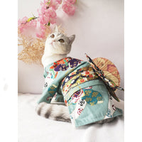 HKM-2522557 Cherry Blossom and Geisha Themed Apparel for Small Dogs and Cats - Various Sizes Available