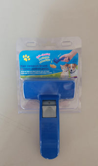 HKM-2523965 Self-Cleaning Pet Brush Comb for Dogs and Cats - Easy to Use Grooming Tool with Comfortable Handle
