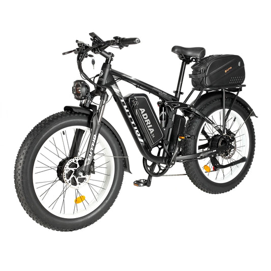 HKM-252435 4000W 52V 30AH Dual Motor Electric Mountain Bike with Fat Tires for Adults